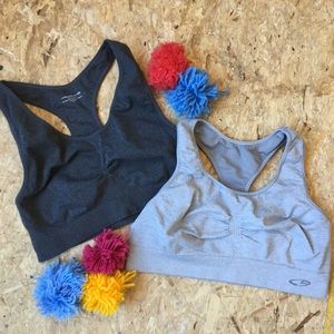 Pair of sports bras